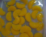 大容量の寒天ゼリー（みかん）作り方1写真