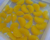 大容量の寒天ゼリー（みかん）作り方3写真