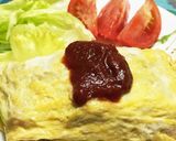 ひき肉とじゃがいも ポテトオムレツ作り方6写真
