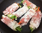 豚肉の人参&ピーマン巻き☆ケチャップ味☆作り方4写真