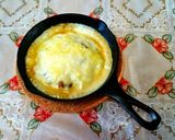 ビーフデミ煮込みワンポットパスタグラタン作り方5写真