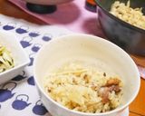 秋刀魚缶の炊き込みご飯作り方4写真