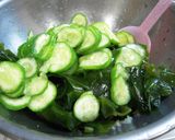 リンゴとお酢で☆わかめときゅうりの酢の物作り方5写真
