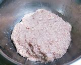 ソースが美味かさ増しチーズinハンバーグ作り方2写真