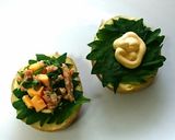 ツナとチーズのお花畑ポテベジ作り方3写真