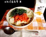 豆腐でかさまし大葉キムチのせ満腹ご飯作り方4写真