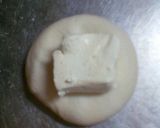 クリームチーズ入りふわふわ白パン♪作り方5写真