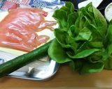 サラダ寿司♪簡単で豪華に見えるお寿司♪作り方1写真