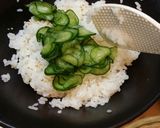 サラダ寿司♪簡単で豪華に見えるお寿司♪作り方2写真