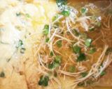 バター風味～貝割れ・しらすの玉子焼き作り方3写真