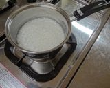 離乳食５か月頃　ごはんから作る１０倍がゆ作り方1写真