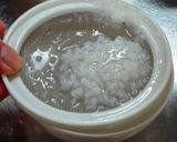 離乳食５か月頃　ごはんから作る１０倍がゆ作り方3写真