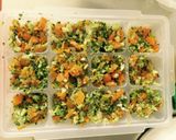 離乳食中期〜後期 野菜冷凍ストック作り方5写真