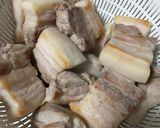フライパンで1時間★簡単 豚の角煮作り方4写真