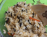 常備菜でリメイク。ひとり分の五目おこわ作り方6写真
