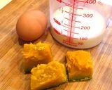 超簡単！優しいお味のカボチャプリン作り方1写真