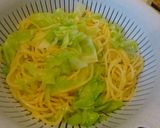 昆布屋のキャベツと塩昆布シンプルパスタ♪作り方2写真