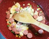 美味しい♡マヨカレーチャーハン♡作り方3写真