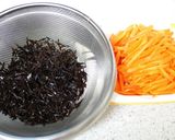 栄養満点♪人参ひじき大豆作り方1写真