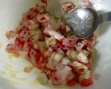パプリカとナッツのマヨ焼きポテベジ作り方1写真