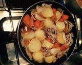 簡単☆フライパンで肉じゃが☆作り方4写真