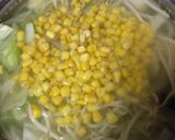 野菜味噌バターラーメンのスープ作り方4写真