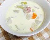 野菜たっぷり★簡単★濃厚ミルクスープ作り方7写真