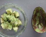 アボカドのクリームチーズと柚子胡椒和え作り方1写真