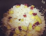 けみアミ美夕〜塩麹で炊いたさつまいもご飯作り方1写真