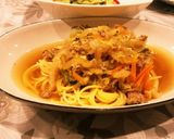 来客も絶賛⭐なのに簡単和風スープパスタ作り方8写真