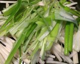 大根とネギのきんぴら作り方1写真