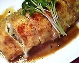 油揚げにもやしと鶏肉つめちゃいました♪作り方6写真