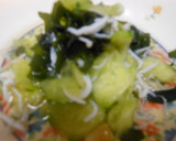 胡瓜としらすの酢の物　超簡単作り方2写真