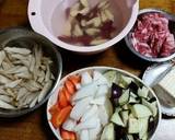 野菜いっぱいの豚汁作り方1写真