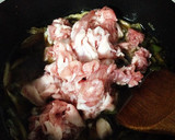 豚とごぼうの甘辛煮とろろ丼作り方5写真