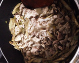 豚とごぼうの甘辛煮とろろ丼作り方6写真