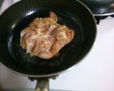 簡単！ステーキ♪ 鶏もも肉の かぼす焼き作り方2写真