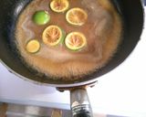 簡単！ステーキ♪ 鶏もも肉の かぼす焼き作り方6写真