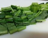 小松菜のグリーンスムージー作り方1写真