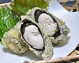 鮭の白子 ☆ 香り海苔巻き揚げ作り方6写真