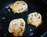速攻おつまみ♪ 蓮根のペッパーチーズ焼き作り方3写真
