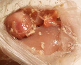 とりむね肉のアボカドマヨ和え作り方1写真