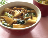 ✿温かい生姜入り京風カレースープ✿作り方7写真