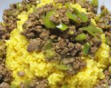合い挽き肉と神楽南蛮のピリ辛カレーそぼろ作り方9写真