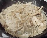 もやしときのこのアンチョビバター蒸し作り方3写真
