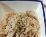 もやしときのこのアンチョビバター蒸し作り方4写真