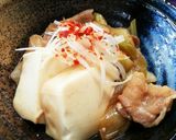 すき焼き味～簡単！豚ばら肉豆腐作り方3写真