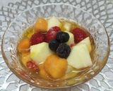 紅茶キノコ(コンブチャ)フルーツたっぷり作り方1写真