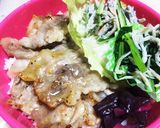 お弁当に!夕飯に!!豚肉の塩ダレ丼☆作り方3写真