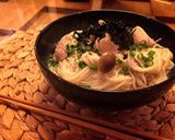 鶏ときのこのあったかにゅうめん作り方3写真